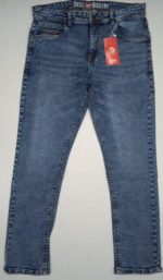 Diesel Library Regular Fit Jeans for Men – Blue Denim | Size 36 | Sustainable Premium Denim
