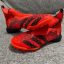 Adidas Predator Freak+ Indoor Soccer Shoes – Red & Black | Laceless Grip Control Futsal Trainers